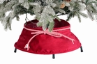BASE ARBOL NAVIDAD ROJO POLIESTER