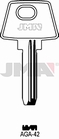 LLAVE EN BRUTO LATON SEGUR