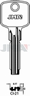 LLAVE EN BRUTO LATON SEGUR