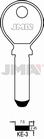 LLAVE EN BRUTO ALPACA SEGUR