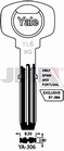 LLAVE EN BRUTO LATON SEGUR