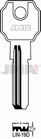 LLAVE EN BRUTO LATON SEGUR