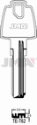 LLAVE EN BRUTO LATON SEGUR