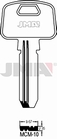 LLAVE EN BRUTO LATON SEGUR