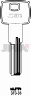 LLAVE EN BRUTO LATON SEGUR