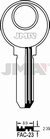 LLAVE EN BRUTO LATON SEGUR