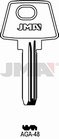 LLAVE EN BRUTO LATON SEGUR