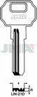 LLAVE EN BRUTO LATON SEGUR