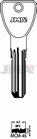 LLAVE EN BRUTO LATON SEGUR