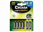 PILAS LR03 AAA SUP. ALCALINA 4+2