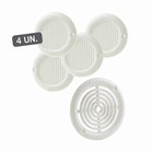 KIT 4 REJILLAS ATORNILLAR ABS BLANCO