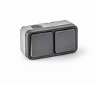 CONMUTADOR Y BASE SUPERFICIE TT 250V